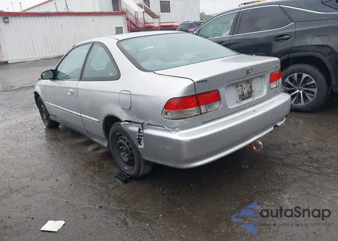 2000 Honda Civic Ex from USA, damaged, VIN 1HGEJ8245YL083177